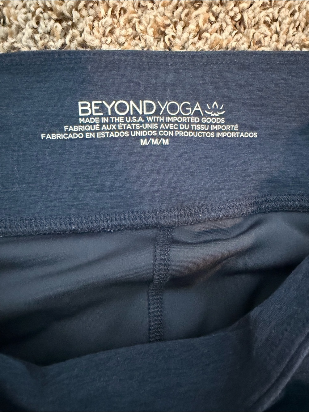 ⚡️Beyond Yoga Spacedye Movement Skort - Navy Blue - Picture 7 of 7